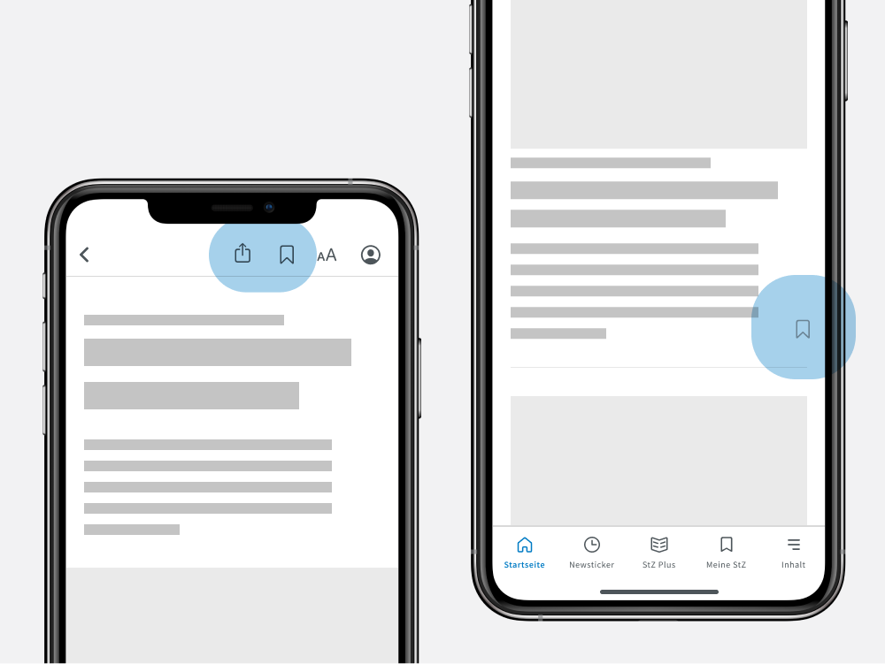 Screenshot iPhone Einstellung Anzeige und Helligkeit